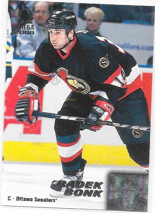 1999-00 Pacific Omega #158 Radek Bonk Ottawa Senators