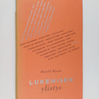 Harold Bloom : Lukemisen ylistys - pikkukuva 1