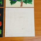 Kaakelilaatta PIONINKUKKA Sininen ja punainen 15x15cm - pikkukuva 5