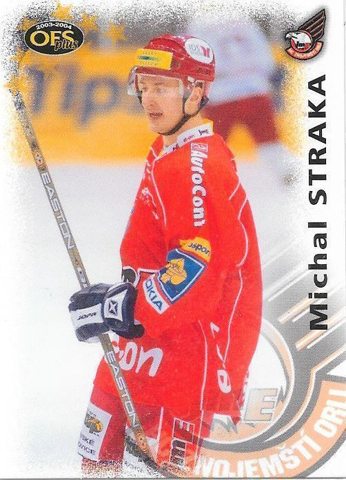 2003-04 OFS Plus #377 Michal Straka Znojemsti Orli ex- Lukko
