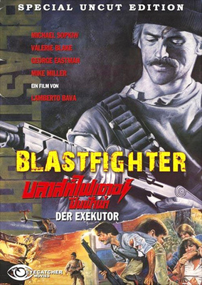 Blastfighter 1984 ohj L Bava, toiminta UNCUT Hardbox DVD