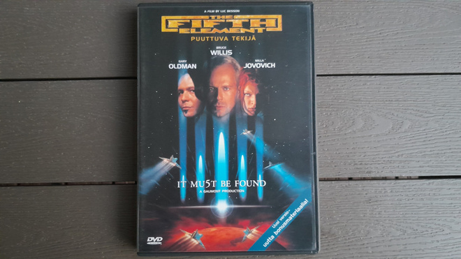 DVD: The Fifth Element (Bruce Willis, Milla Jovovich 1997)