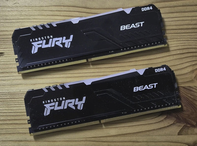 Kingston FURY Beast RGB DDR4 3200 MHz 16Gt