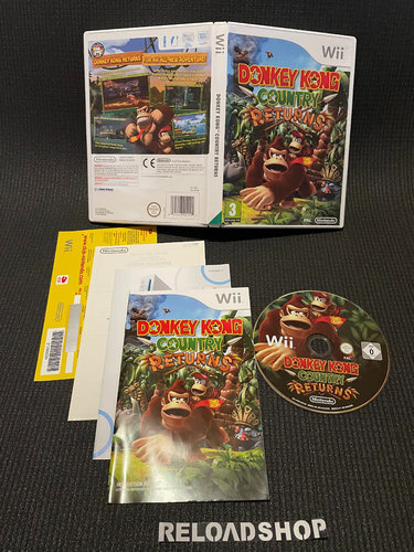 Donkey Kong Country Returns Wii - CiB