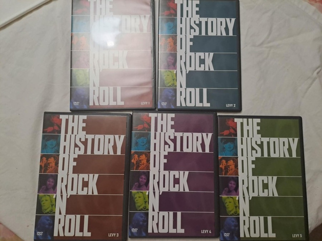The History Of Rock n Roll DVD