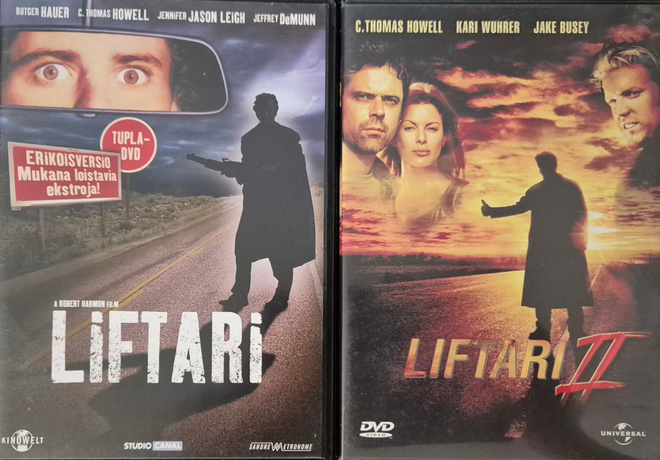 The Hitcher - Liftari (1986) + Liftari 2 DVD