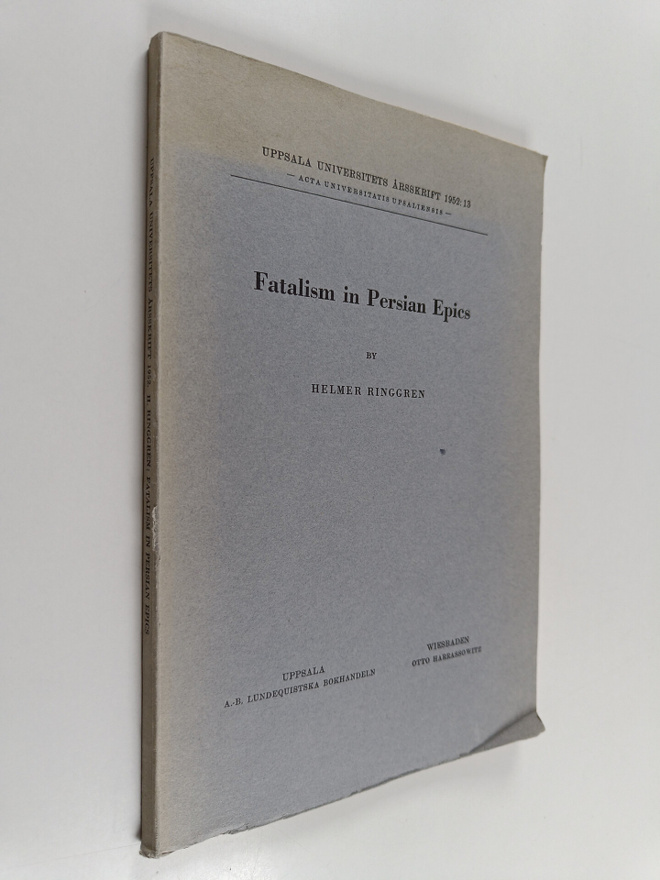 Helmer Ringgren : Fatalism in Persian epics