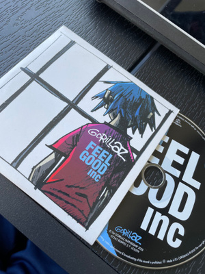 Gorillaz . Feel good inc CDS single