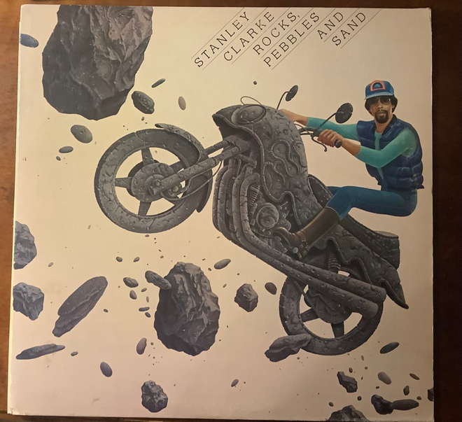 STANLEY CLARKE :” Rocks, Pebbles And Sand”, vinyyli lp