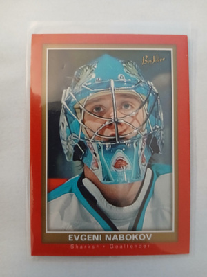 Evgeni Nabokov - BeeHive, red border (San Jose Sharks)