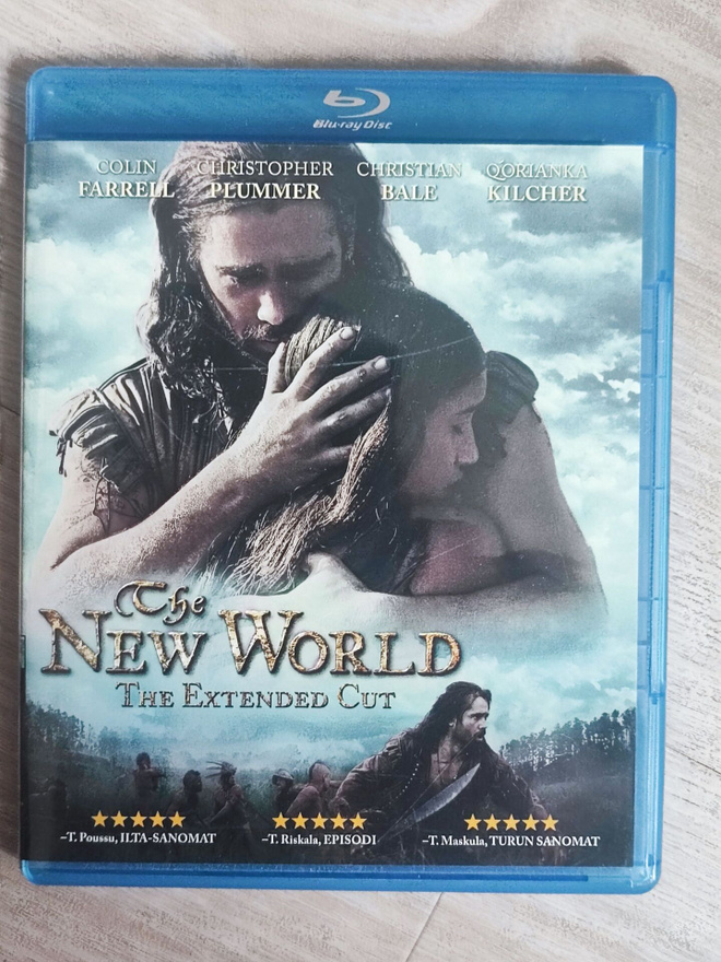 The New World BLU-RAY Terrence Malick