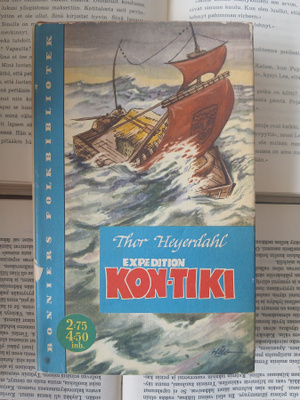 Thor Heyerdahl - Expedition Kon-tiki (inbunden bok)