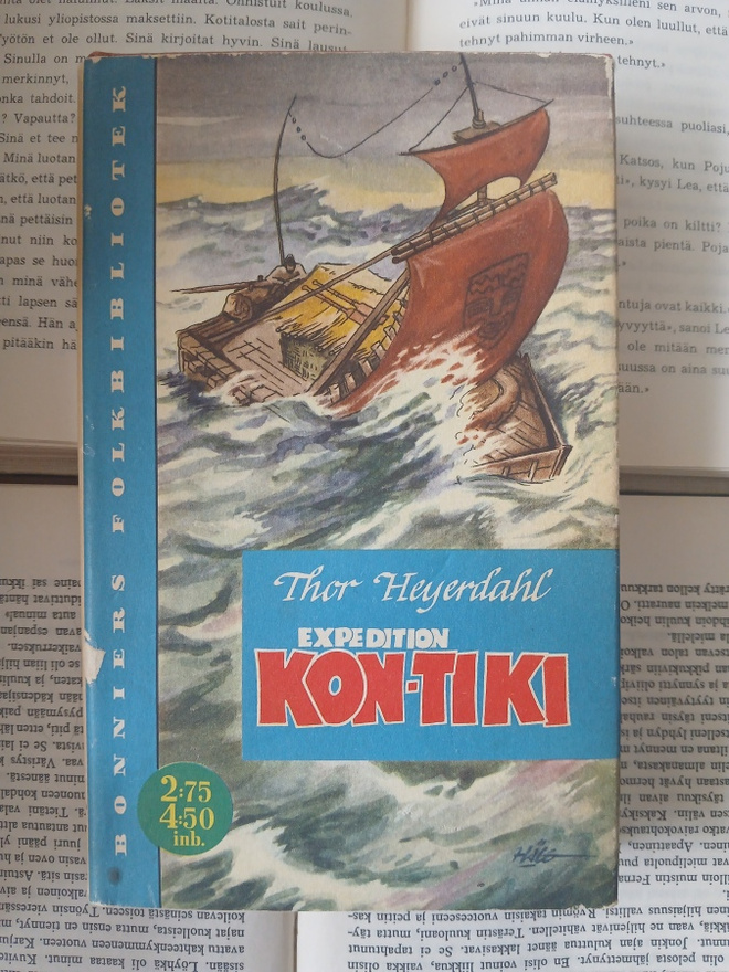 Thor Heyerdahl - Expedition Kon-tiki (inbunden bok)