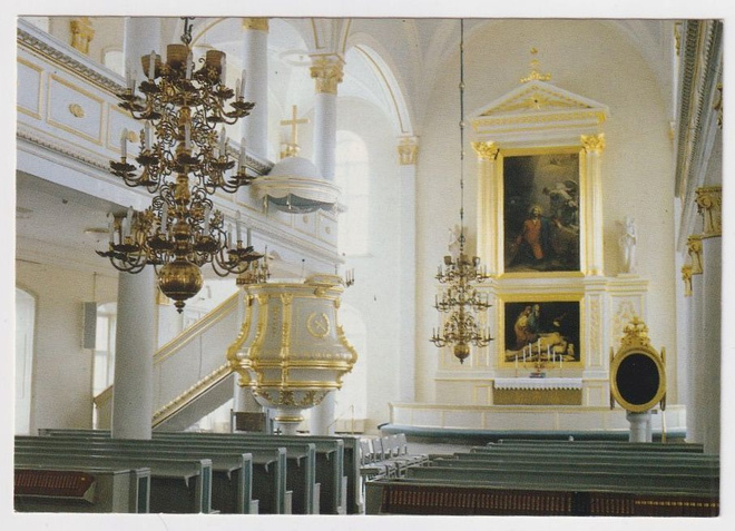 Mustasaari: Kirkko - sisäkuva