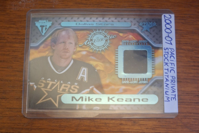 2000-01 Pacific Private Stock Titanium-Game-Used Gear