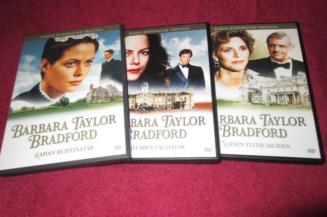 Barbara Taylor Bradford - Rahan ruhtinatar - trilogia  (DVD)