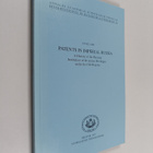 Anneli Aer : Patents in imperial Russia : a history of th... - pikkukuva 1