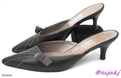 ALE:AIDOT (450$) Ferragamo UPEAT nahka pistokkaat,37-37.5