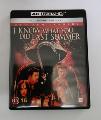 I Know Know What You Did Last Summer 4k + Blu-ray