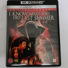 I Know Know What You Did Last Summer 4k + Blu-ray - pikkukuva 1