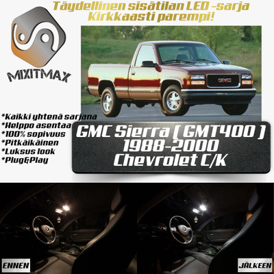 GMC Sierra (MK1) Sisätilan LED-sarja 17-osainen