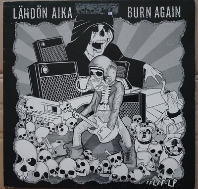 Lähdön aika/Burn again -split LP
