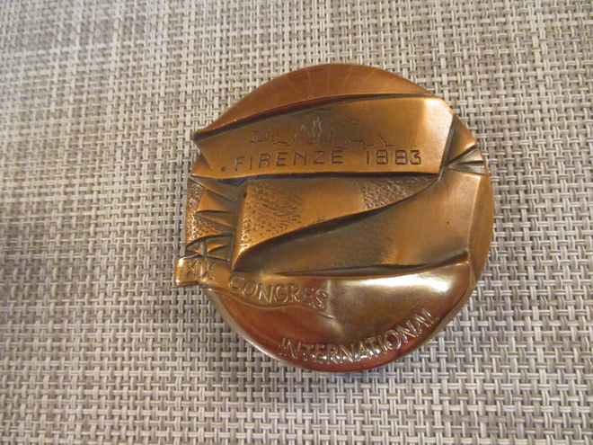 F.I.D.E.M XIX Congress mitali 1983 Firenze /Jorio Vivarelli.