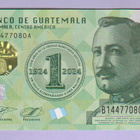 Guatemala 1 Quetzal v.2024 UNC P-129 (Comm.) - pikkukuva 1