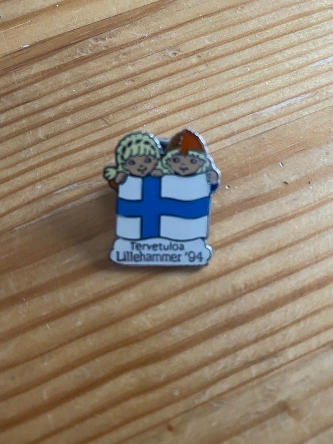 Lillehammer 1994 talviolympialaiset pinssi