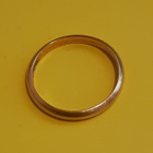 Kultasormus B 18K 750 21mm - pikkukuva 2
