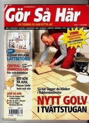 Gör så här 1/05: Bygg köksö, rep. fuktskada mm