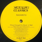 Nazareth – Close Enough For Rock 'n' Roll (LP) - pikkukuva 3