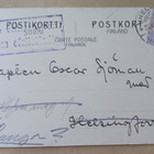AE: Iäkäs tonttu maistelee joulupuuroa, p. 1924 - pikkukuva 2
