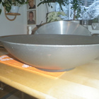 Iso rautainen wokkipannu 36,5cm+10cm - pikkukuva 2
