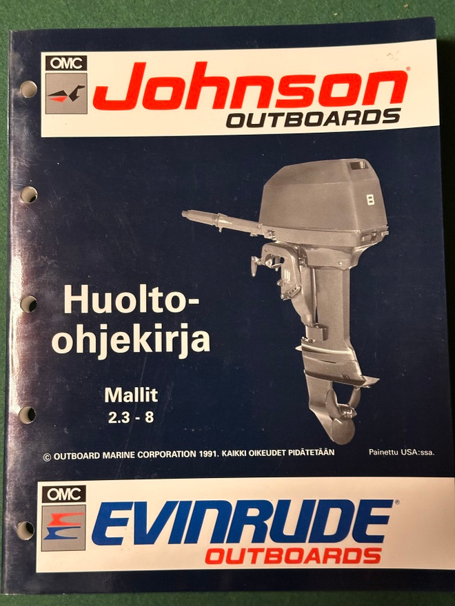 Evinrude/Johnson   2.3-8 hevosvoimaset koneet