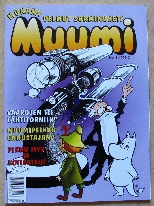 Muumi albumi 11/1993 , lukematon