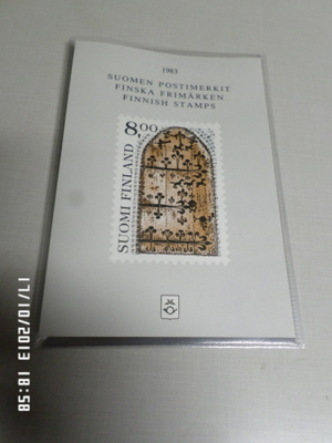 Suomen Postimerkit 1983 Kansio. uuudenveroinen,
