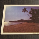 PALOLEM BEACH - GOA, INDIA, kulkenut postikortti - pikkukuva 1