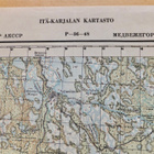 VANHA Armeijan Kartta Itä-Karjala 1941 - pikkukuva 2