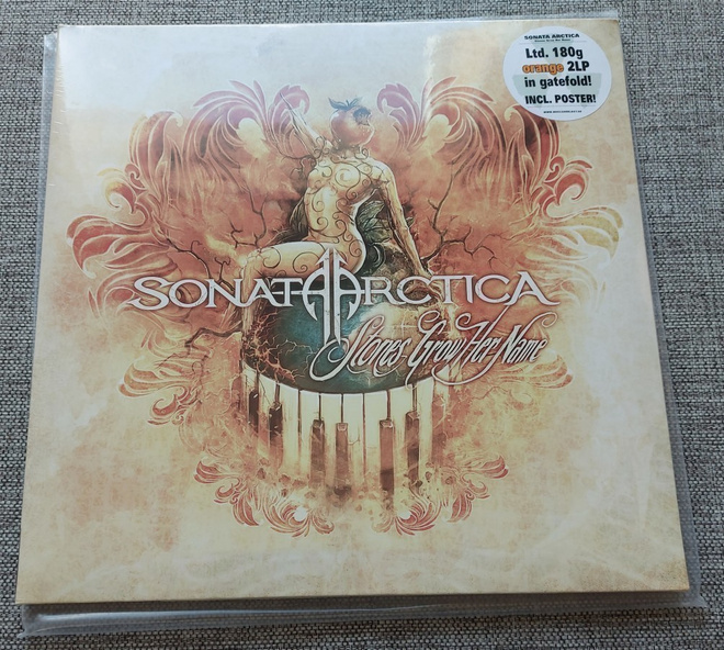 Sonata Arctica - Stones Grow Her Name 2LP oranssit levyt