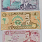 3 Seteliä Irak Iraq Saddam Pakkasileät - pikkukuva 1