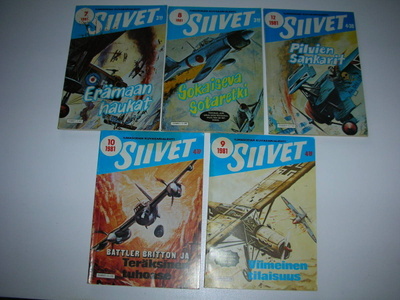 Siivet 1981 7,8,9,10 ja 12