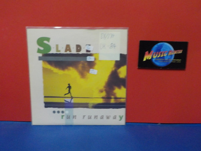 SLADE - RUN RUNAWAY EX/EX+ UK -84 7"