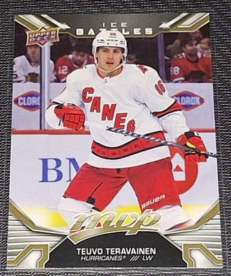 2022 Upper Deck MVP #78 Teuvo Teräväinen Ice Battles Gold