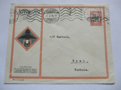 1925 Hki Kuvateollisuus Osakeyhtiö liikekuori