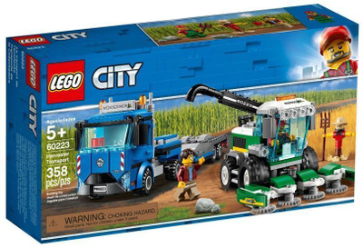 [ LEGO ] 60223 Town City - Harvester Transport (2019)