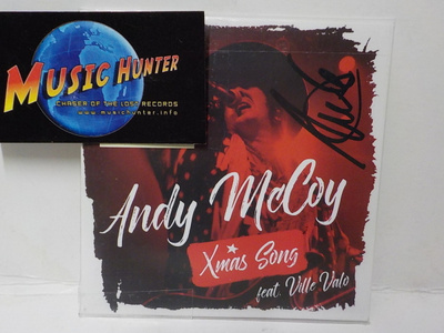 ANDY MCCOY FEAT. VILLE VALO - XMAS SONG UUSI CDS + NIMMARI