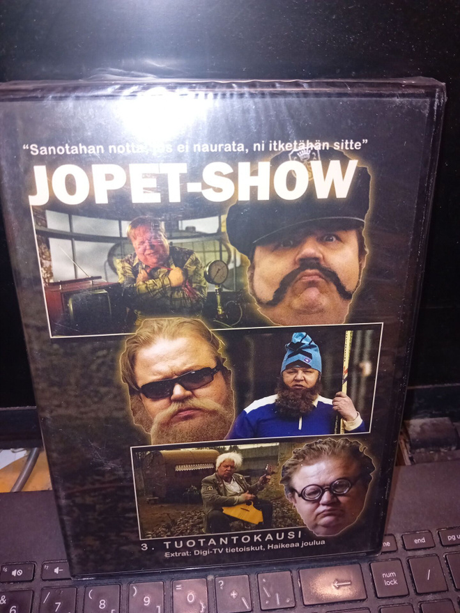 2dvd JOPET-SHOW 3 ( UUSI ) SIS POSTIKULU