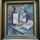 Harvinainen kieltolain aikainen Whisky taulu, 1920 -luku - pikkukuva 1