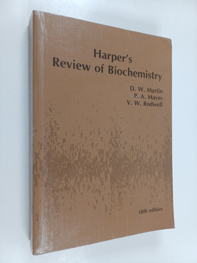 Harper's review of biochemistry